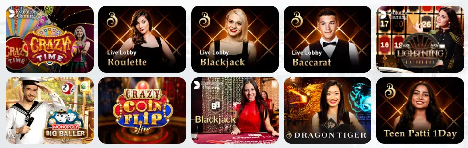 Jeux de casino en direct CASINO CLASSIC