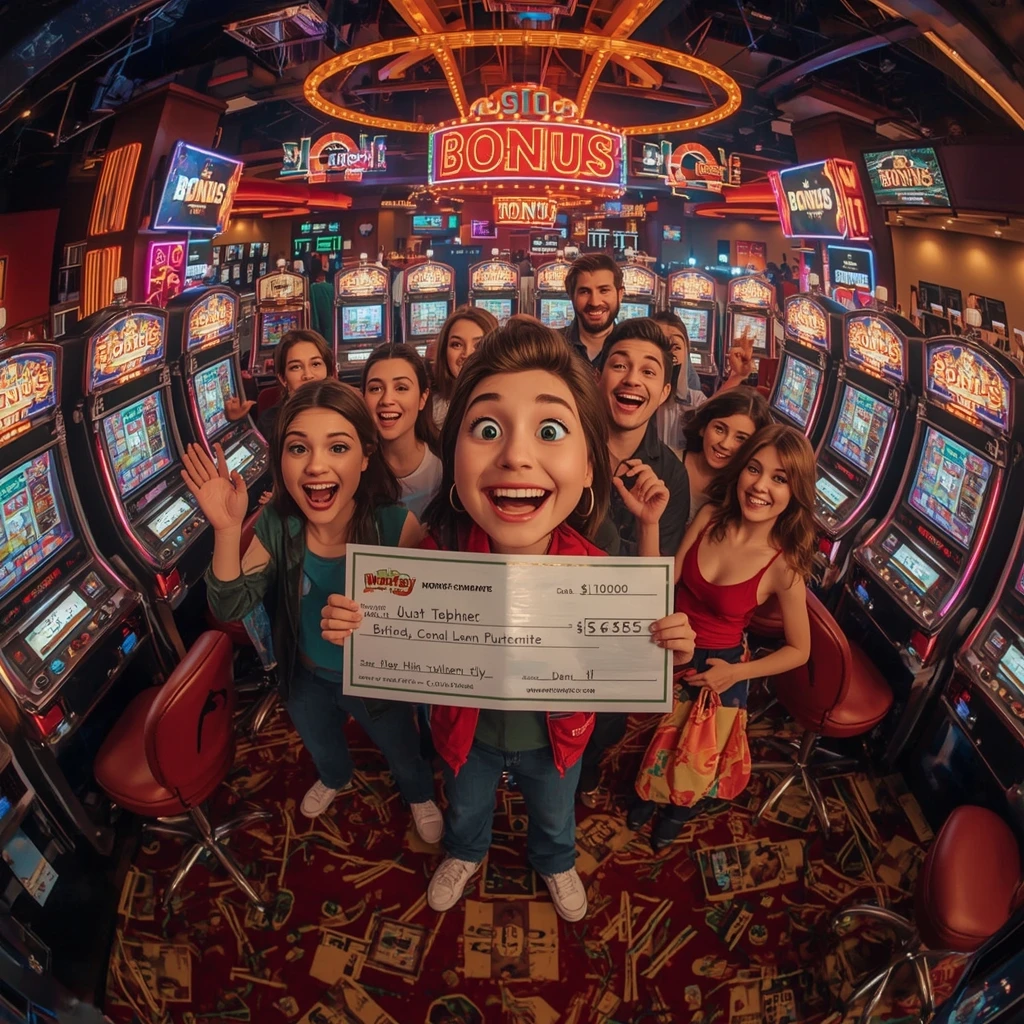 bonus dans les mains de l'homme au casino CASINO CLASSIC